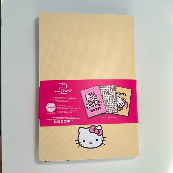 Hello Kitty Notebook Trio - Picture 3 of 4
